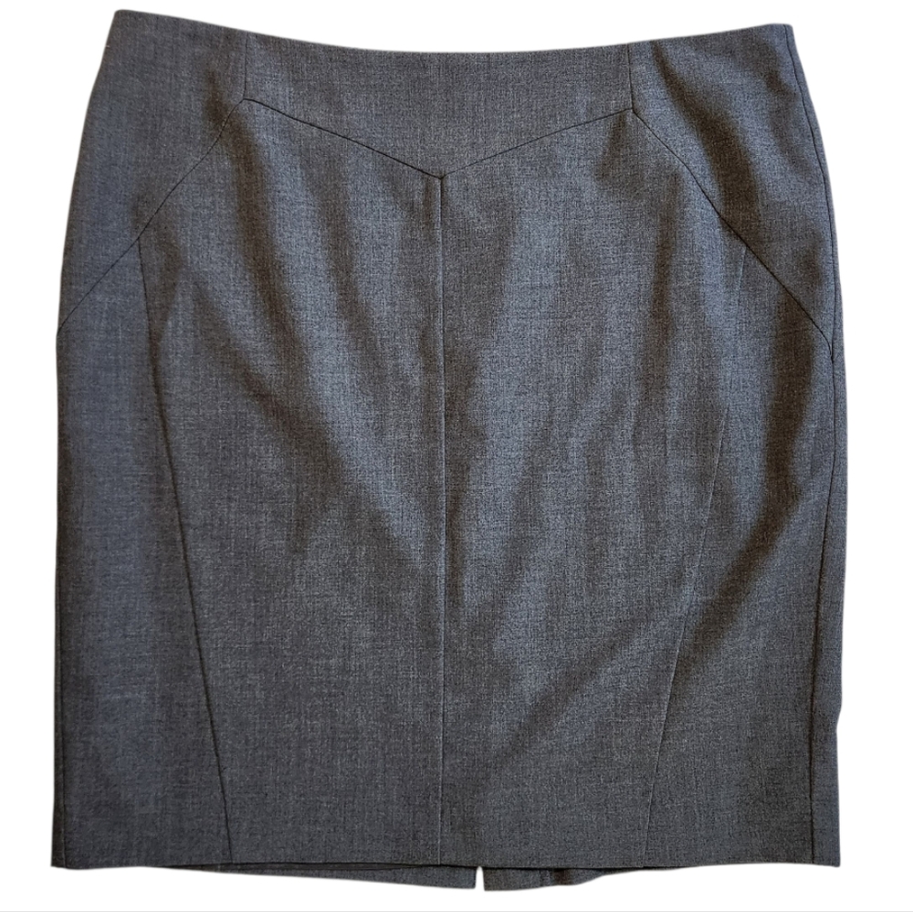 Worthington Gray Women's Pencil Skirt 16